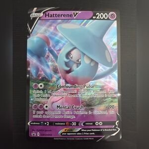 Hatterene V Pokémon Jumbo/Oversized Trading Card